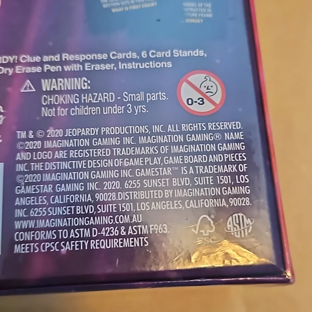 JEOPARDY game - Picture 4 of 9
